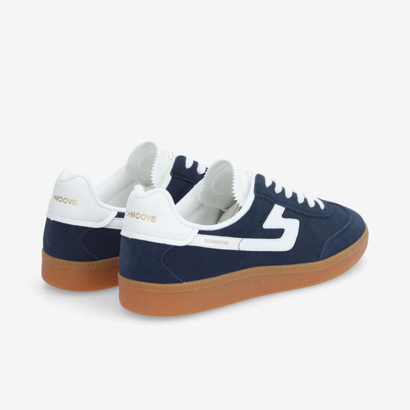 SHEFFIELD JOGGER M - SUEDE/NAPPA - MARINE/BLANC